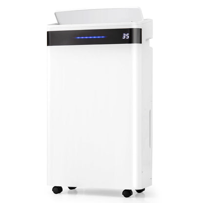 4500 Sq. Ft 57 Pint Dehumidifier, White Dehumidifiers White at Gallery Canada
