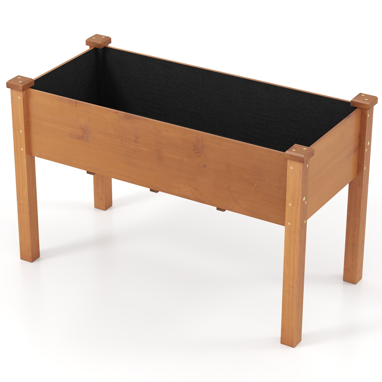 Raised Garden Bed With Legs, Drainage Holes, Brown Raised Garden Beds Brown at Gallery Canada