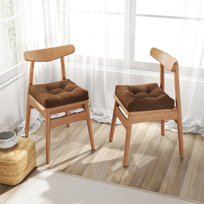 21 Inch x 21 Inch Patio Chair Seat Cushion Pads for Indoor and Outdoor, Coffee Outdoor Furniture Accessories at Gallery Canada