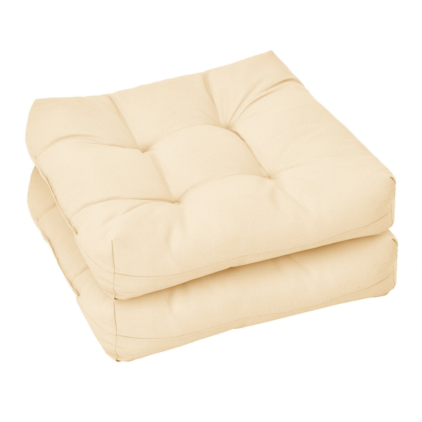 21 Inch x 21 Inch Patio Chair Cushion, Beige Outdoor Furniture Accessories Beige at Gallery Canada