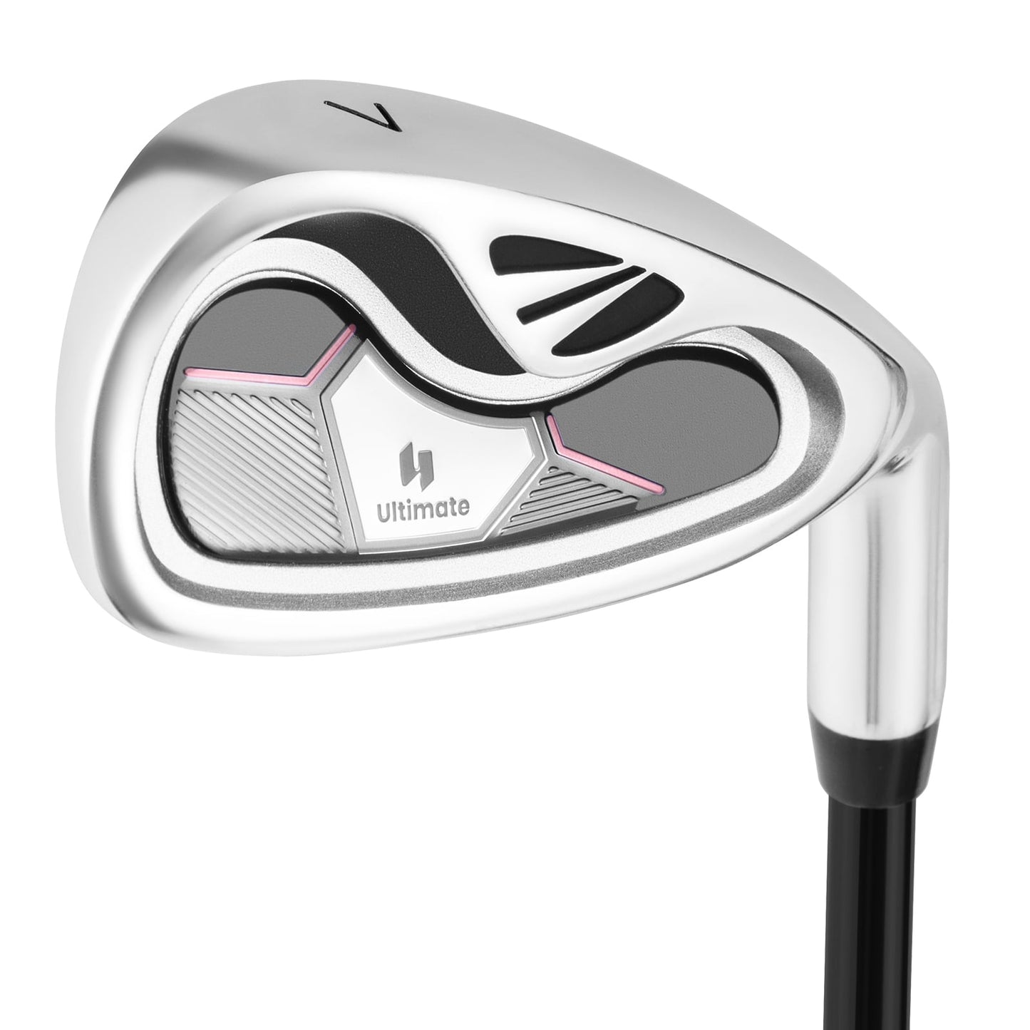 Women's Iron Golf Club, Graphite Shaft, Headcover, Silver Golf Silver at Gallery Canada