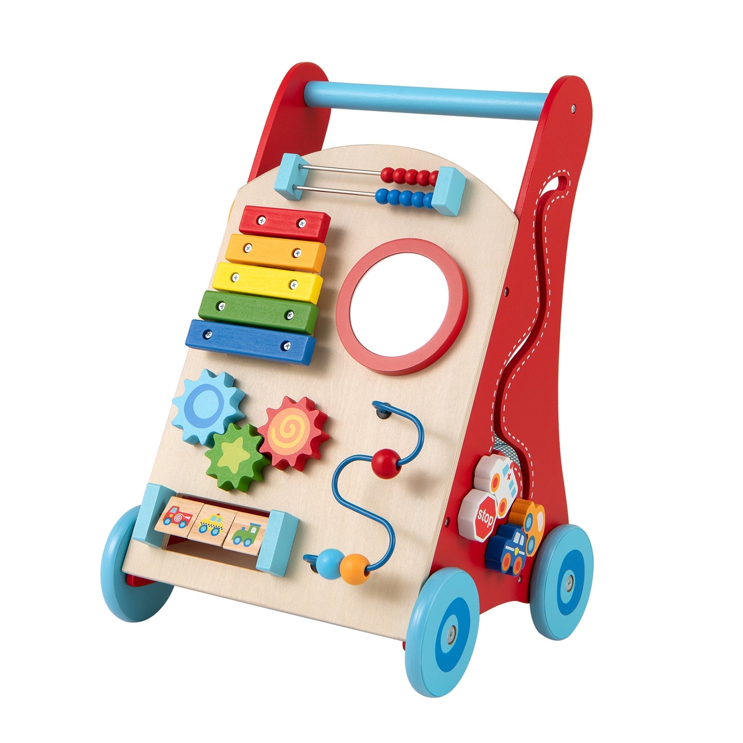Baby Push Walker With Wheels, 3+ Years, Multicolor Baby Activity at Gallery Canada