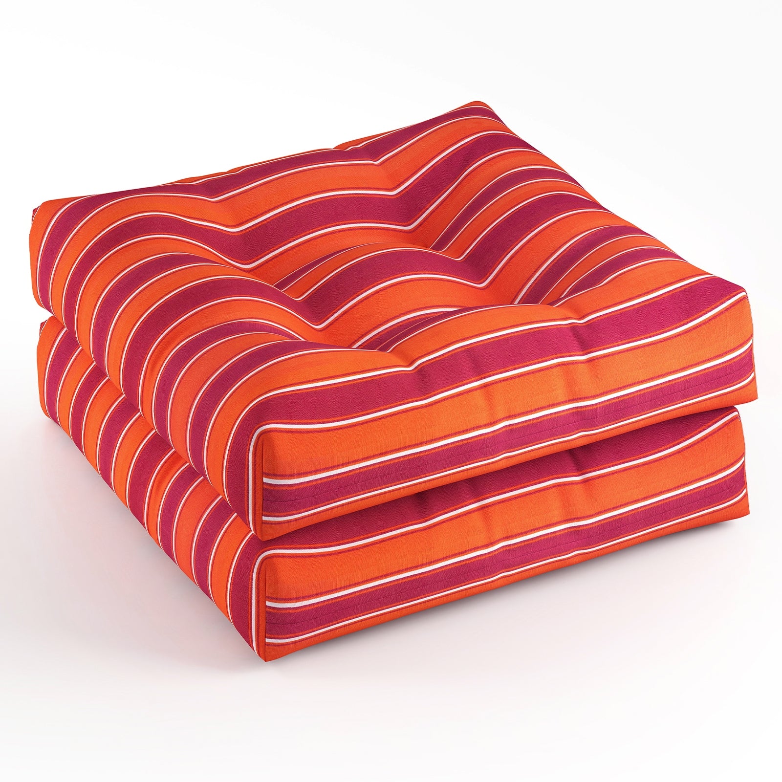 21 Inch x 21 Inch Patio Chair Cushion, Orange Outdoor Furniture Accessories at Gallery Canada