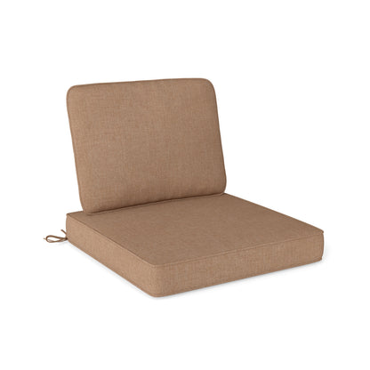 2-Pack Outdoor Patio Cushion Set with Removable Covers, Brown Outdoor Furniture Accessories Brown at Gallery Canada