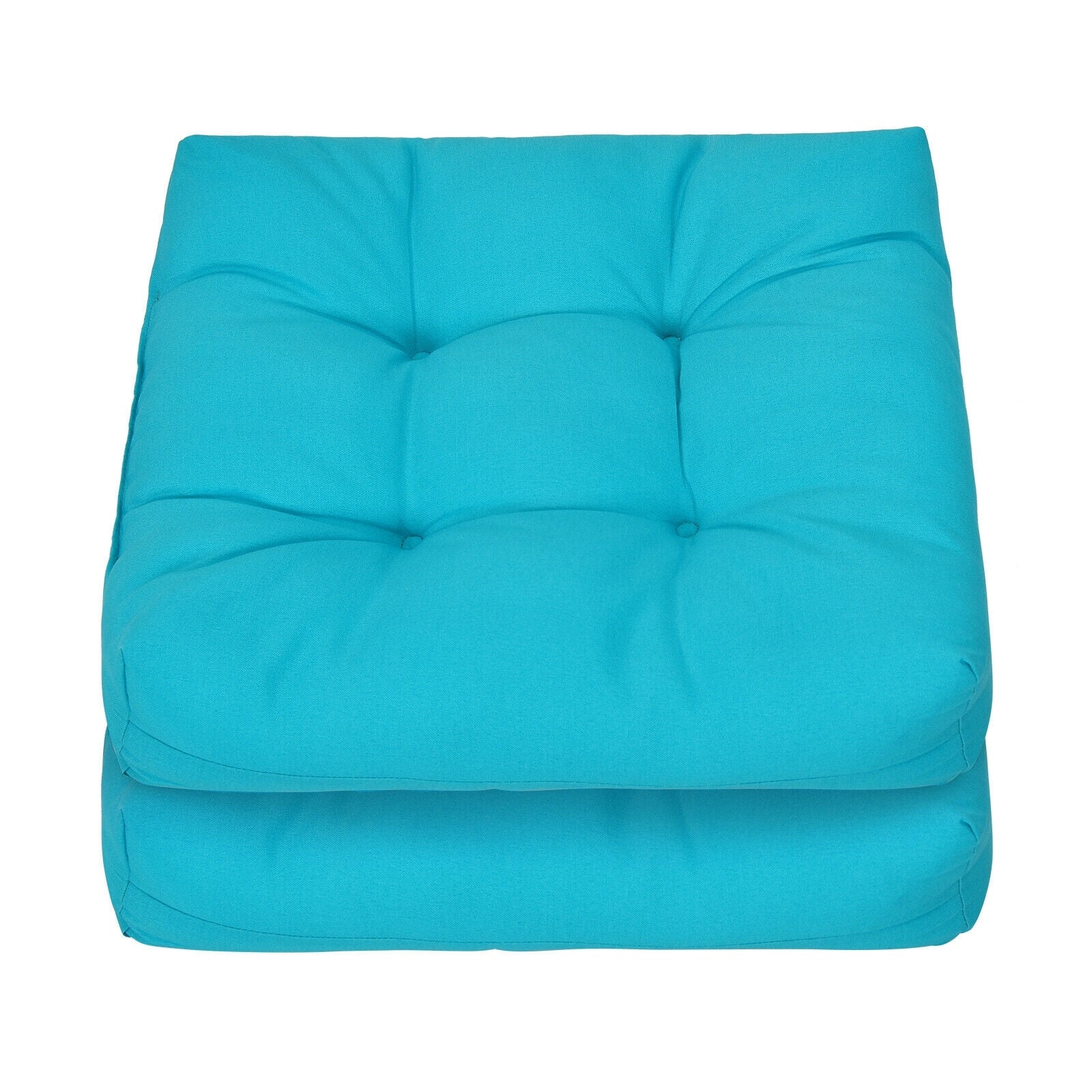 21 Inch x 21 Inch Patio Chair Seat Cushion Pads for Indoor and Outdoor, Turquoise Outdoor Furniture Accessories at Gallery Canada
