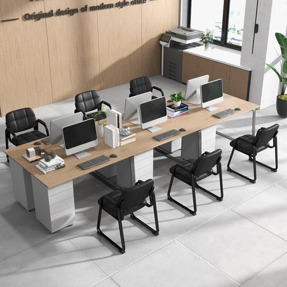 Set Of 4 Upholstered Waiting Room Chairs, Black Conference Chairs at Gallery Canada
