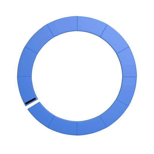 12 Feet Trampoline Pad Replacement Safety Pad with Fixing Straps (Blue), Blue Trampoline Accessories Blue at Gallery Canada