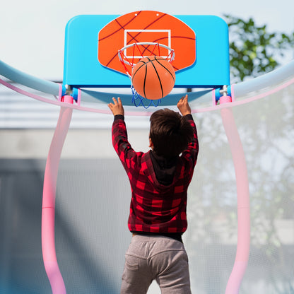 Kids Trampoline Indoor & Outdoor Pumpkin Trampoline, Pink Trampolines at Gallery Canada