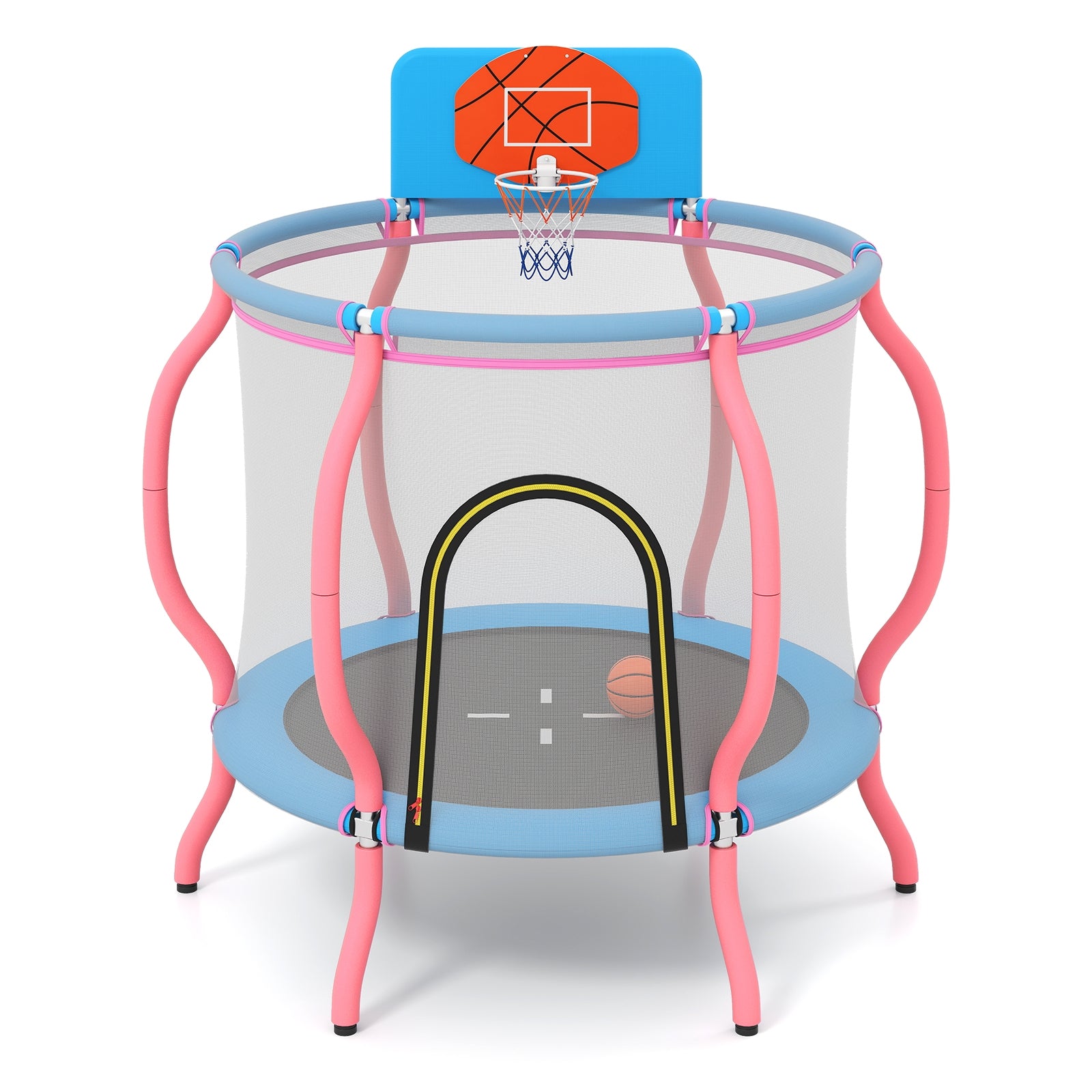 Kids Trampoline Indoor & Outdoor Pumpkin Trampoline, Pink Trampolines Pink at Gallery Canada
