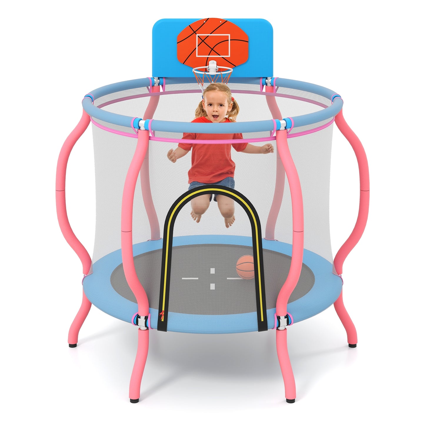 Kids Trampoline Indoor & Outdoor Pumpkin Trampoline, Pink Trampolines at Gallery Canada