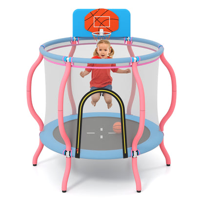 Kids Trampoline Indoor & Outdoor Pumpkin Trampoline, Pink Trampolines at Gallery Canada