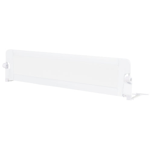 71-Inch Foldable Bed Rail, Adjustable Safety Strap, White