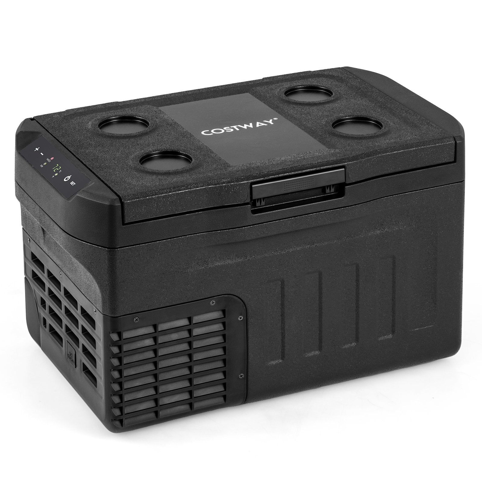 12 Volt Car Refrigerator with Adjustable Range and Divider for Camping RV Travel Fishing Home-S Coolers at Gallery Canada