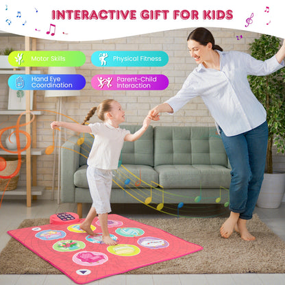Fun Dance Mat for Kids Dance Pad Game Toy, Pink Pianos & Keyboards at Gallery Canada