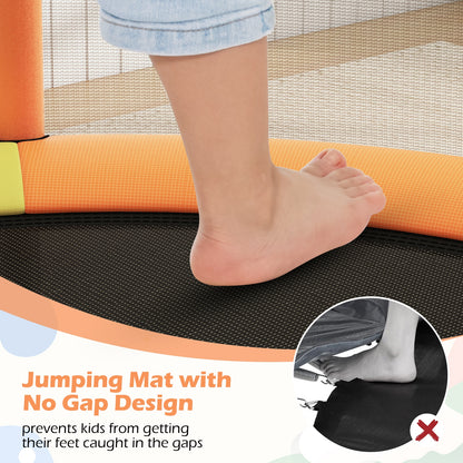 55" Kids Trampoline Gift for for 3-6 Years Old Boys and Girls, Green Trampolines at Gallery Canada