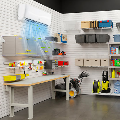 Blast Series 9000 BTU 19 SEER2 115V Ductless Mini Split Air Conditioner and Heater, White Mini Split Air Conditioners at Gallery Canada