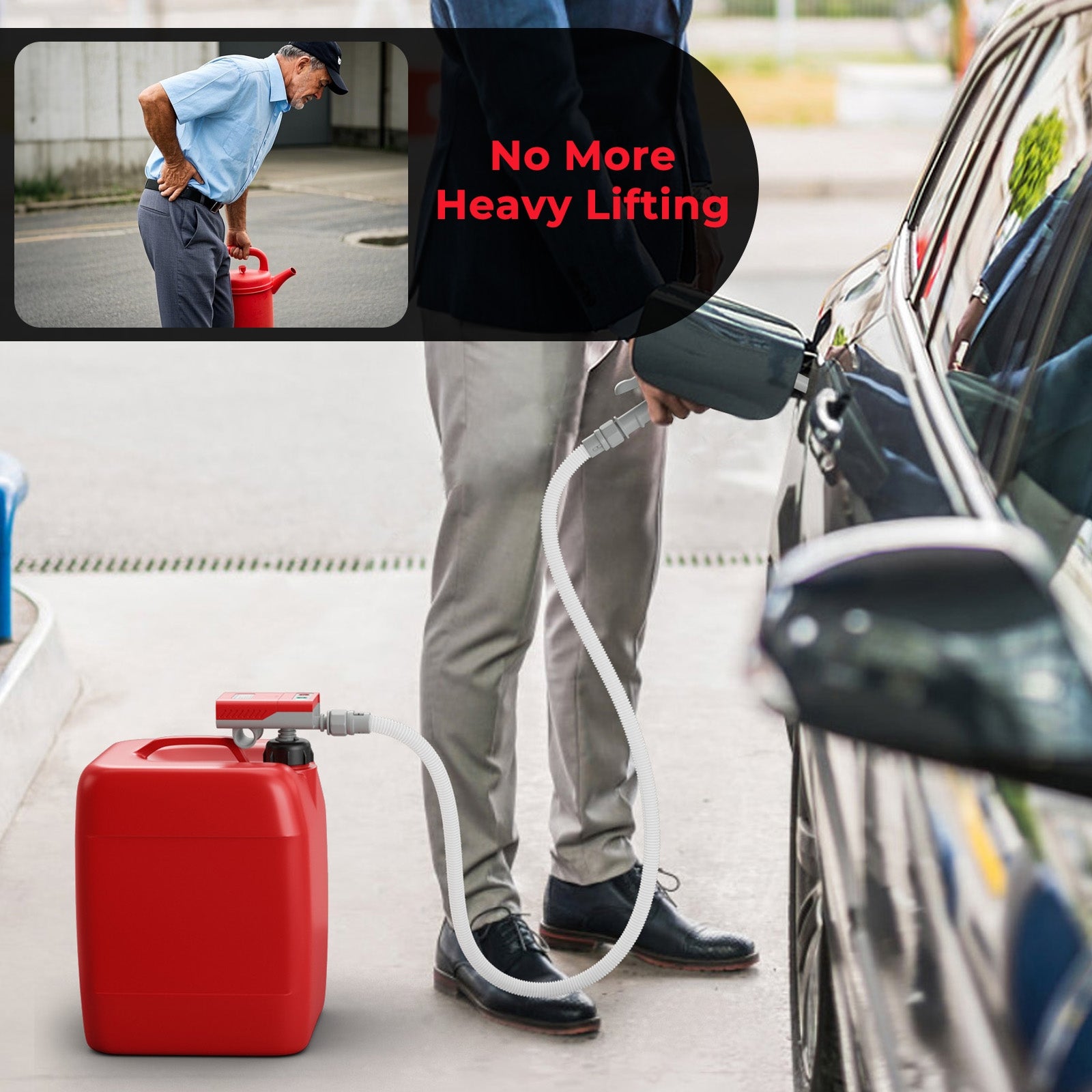 Fuel Transfer Pump with Nozzle for Flow Control and Stop Sheds & Outdoor Storage at Gallery Canada