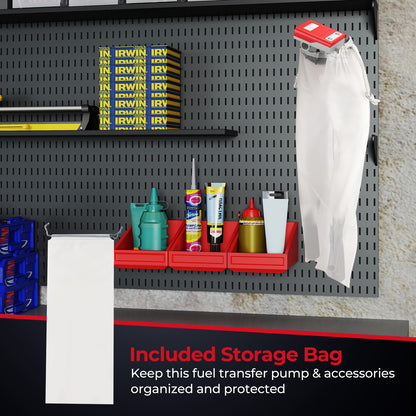 Fuel Transfer Pump with Nozzle for Flow Control and Stop Sheds & Outdoor Storage at Gallery Canada