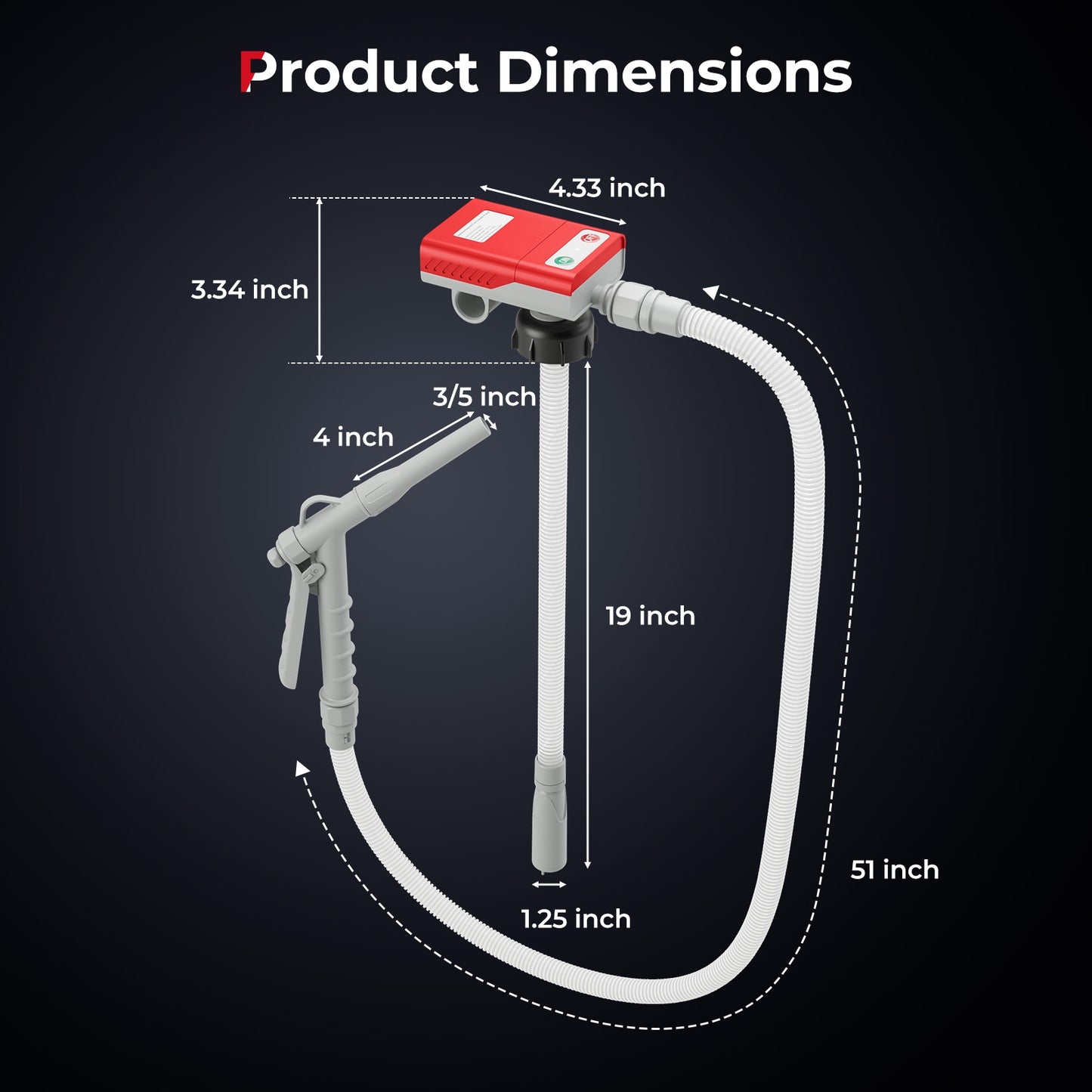 Fuel Transfer Pump with Nozzle for Flow Control and Stop Sheds & Outdoor Storage at Gallery Canada