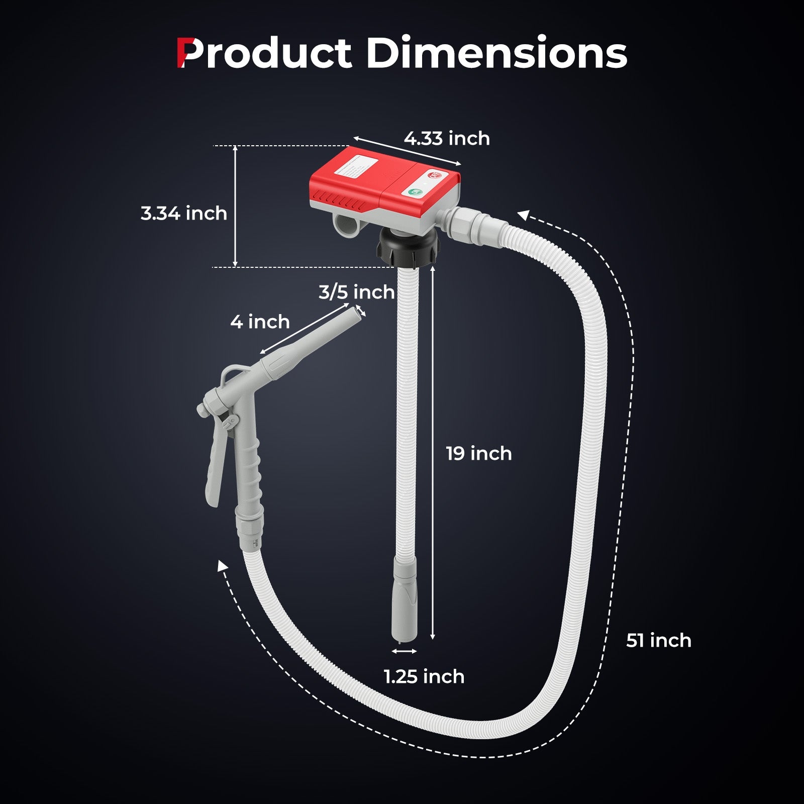 Fuel Transfer Pump with Nozzle for Flow Control and Stop Sheds & Outdoor Storage at Gallery Canada