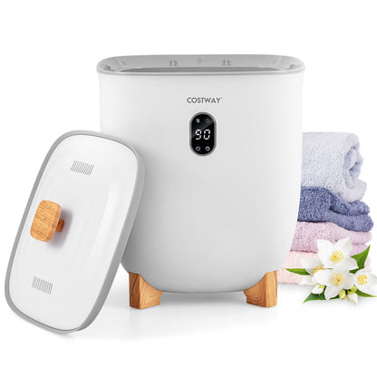 20L Towel Warmer Bucket with PTC Air Heater for Rapid and Even Heating, White Dryers at Gallery Canada