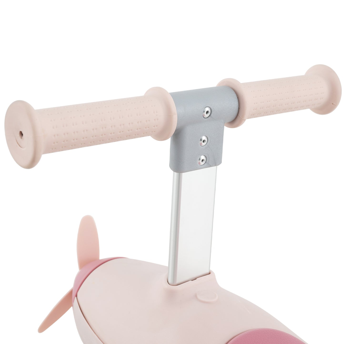 2-in-1 Kids Ride-on Push Car with LED Lighted Wheels, Pink Push & Pedal Ride On Toys at Gallery Canada