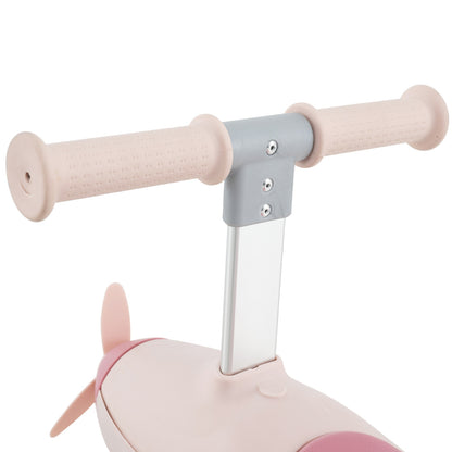 2-in-1 Kids Ride-on Push Car with LED Lighted Wheels, Pink Push & Pedal Ride On Toys at Gallery Canada