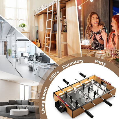 Game Room Football Table, Non-Slip Handle, Brown Game Room at Gallery Canada