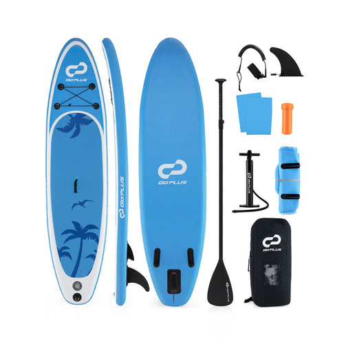 Inflatable Stand Up Paddle Board, S, Premium SUP Accessories, Blue