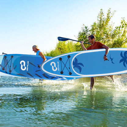 Inflatable Stand Up Paddle Board with Premium SUP Accessories-S, Blue Surfing at Gallery Canada