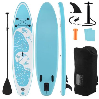 Planche à Paddle Gonflable 10/11 Pieds, Accessoires SUP Premium, S