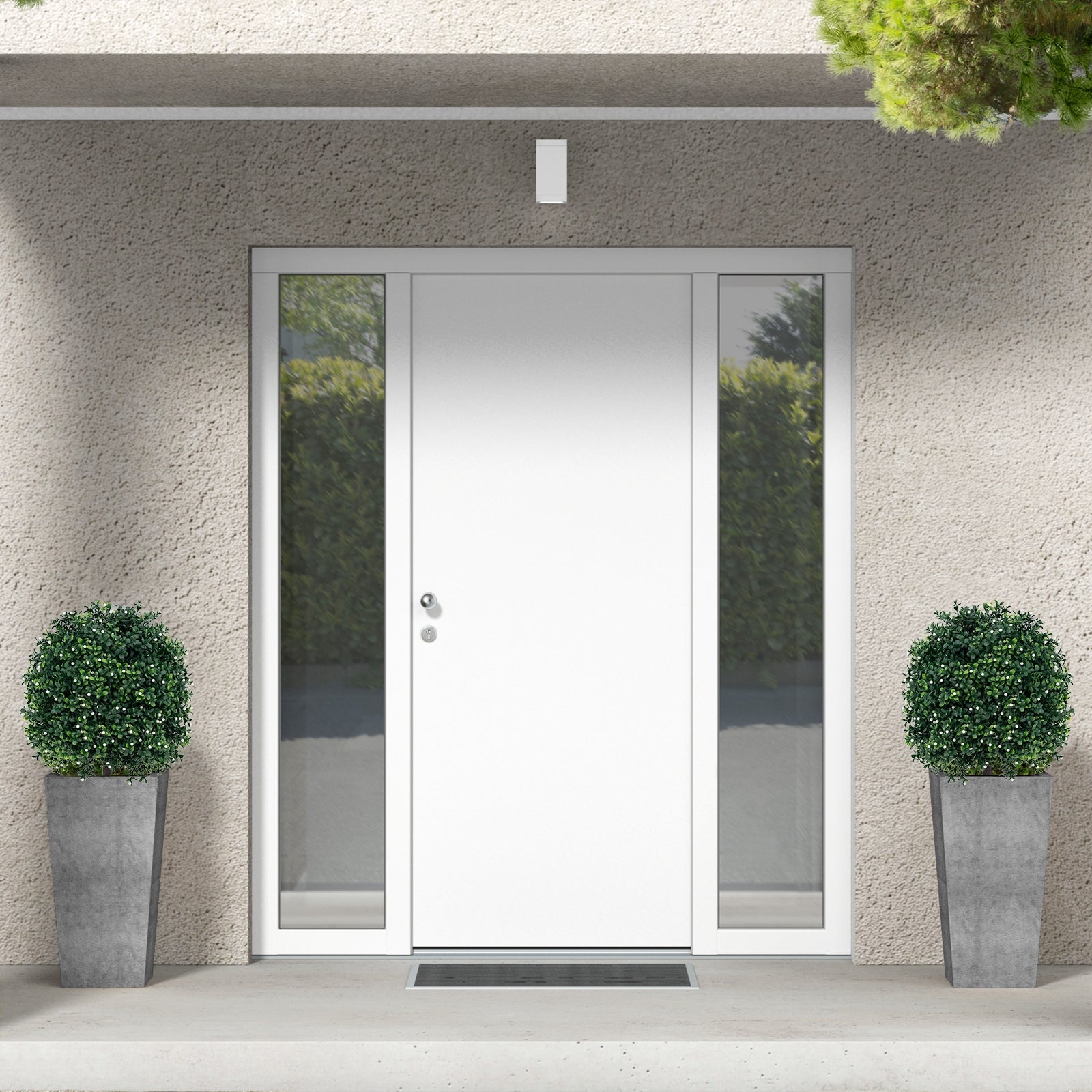 Artificial Boxwood Topiary Ball Tree Faux Bushes Ball Plants with UV Rated Leaves, Green Faux Plants at Gallery Canada