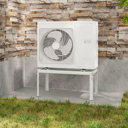 Mini Split Ground Stand for 9000-18000 BTU Ductless Air Conditioner, White Mini Split Air Conditioners at Gallery Canada