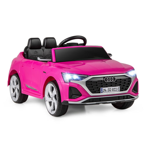 Kids Ride On Car, 12V, Remote Control, 3 Speeds, Pink