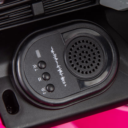 Kids Ride On Car, 12V, Remote Control, 3 Speeds, Pink Powered Ride On Toys at Gallery Canada