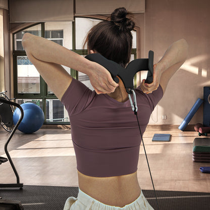 LAT Pulldown Attachment Set for Home Gym Fitness Weights Accessories at Gallery Canada