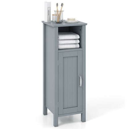2-Tier Bathroom Storage Cabinet, Gray Floor Cabinets Gray at Gallery Canada