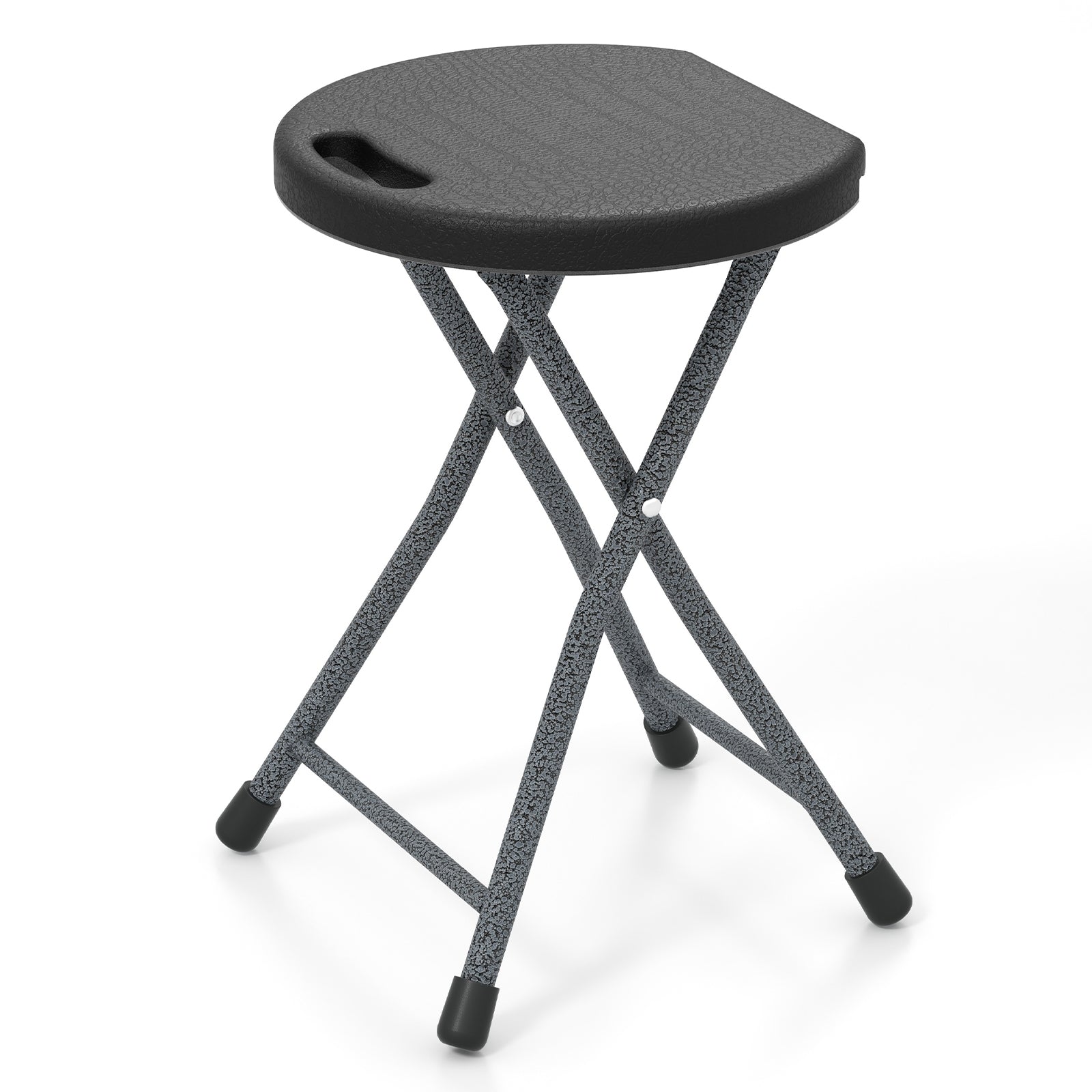 Folding Stool with Built-in Handle for Adults-1 Piece Camping Furniture at Gallery Canada