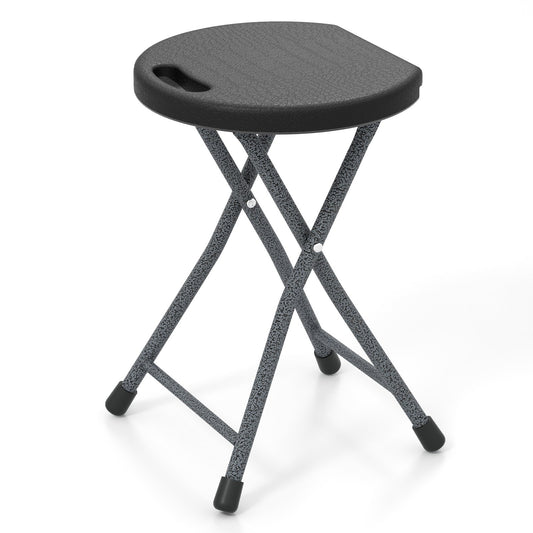 Folding Stool with Built-in Handle for Adults-1 Piece - Gallery Canada