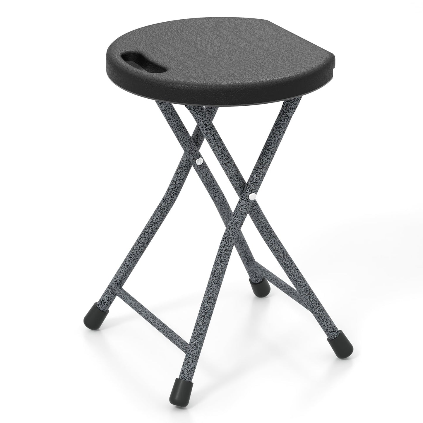 Folding Stool With Built-In Handle, 1 Piece