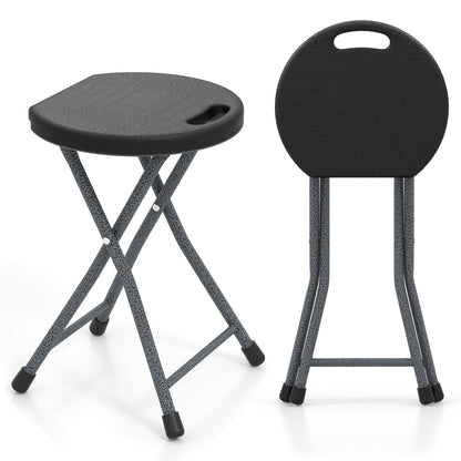 Folding Stool with Built-in Handle for Adults-1 Piece Camping Furniture at Gallery Canada