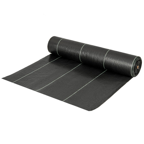 6.5 x 330/4 x 250/6 x 300 Feet Weed Barrier Landscape Fabric, Black