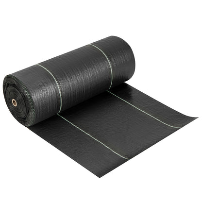 6.5 x 330/4 x 250/6 x 300 Ft Weed Barrier Landscape Fabric, 4 Ft, Black Garden Tools at Gallery Canada