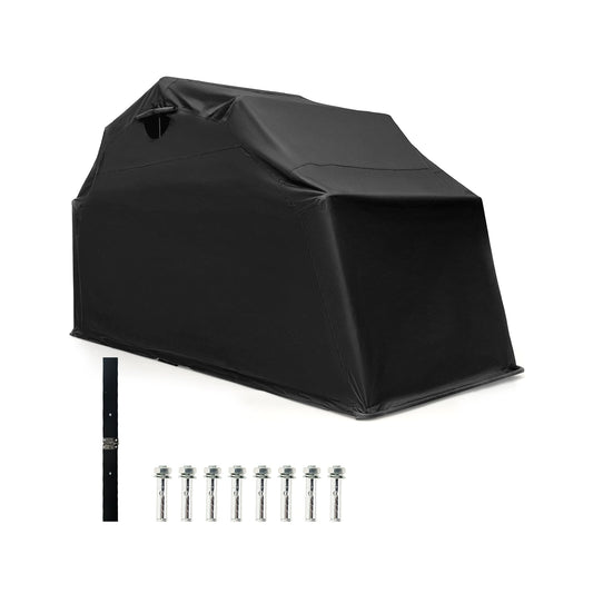 Waterproof Motorcycle Storage Tent, Black