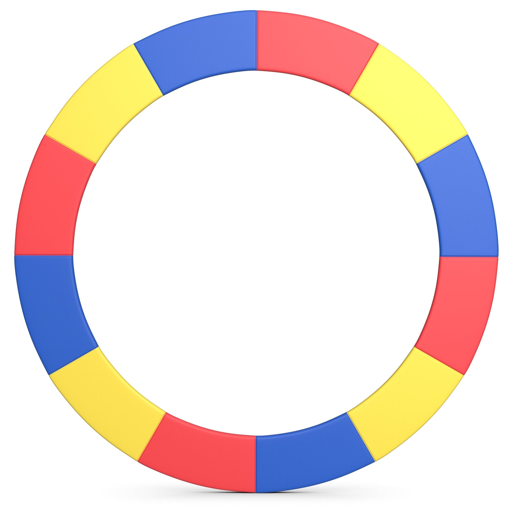 14 Feet Waterproof and Tear-Resistant Universal Trampoline Safety Pad Spring Cover, Multicolor Trampoline Accessories at Gallery Canada