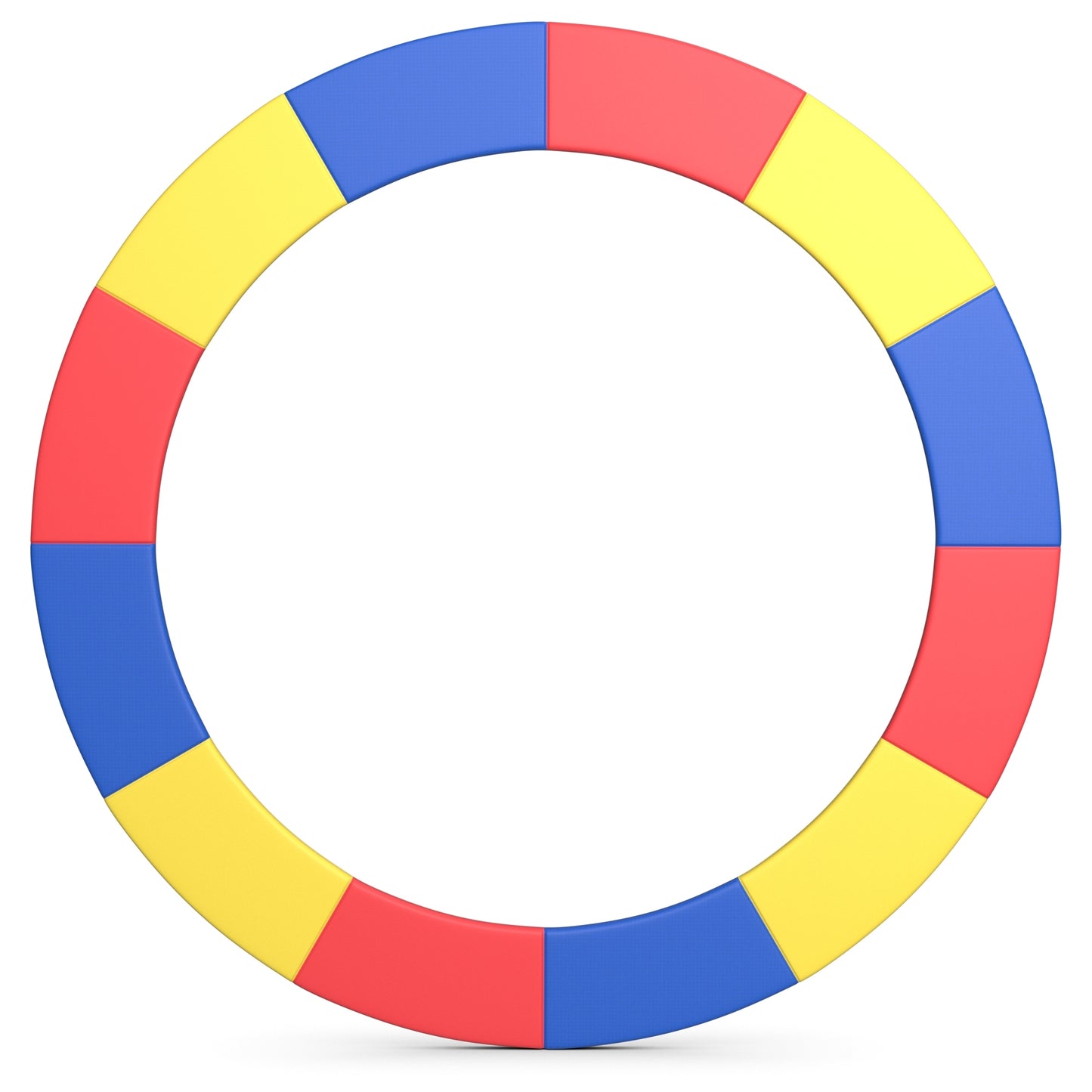 14 Feet Waterproof and Tear-Resistant Universal Trampoline Safety Pad Spring Cover, Multicolor Trampoline Accessories at Gallery Canada