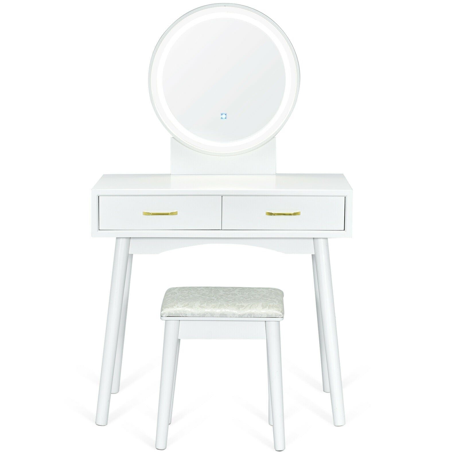 Vanity Dressing Table Set with 3 Lighting Modes Makeup Vanities at Gallery Canada