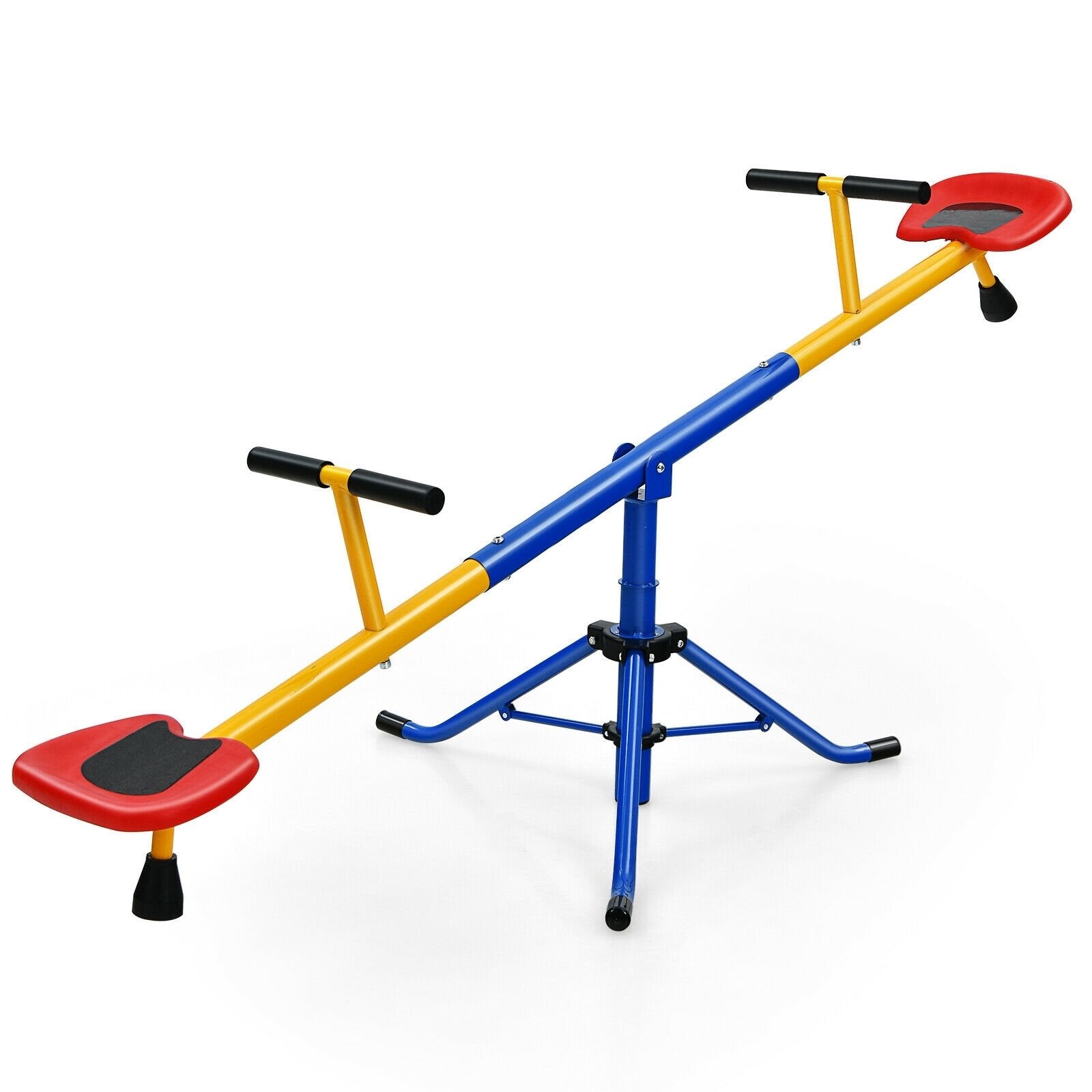 360°Rotation Kids Seesaw Swivel Teeter Totter Playground Equipment at Gallery Canada