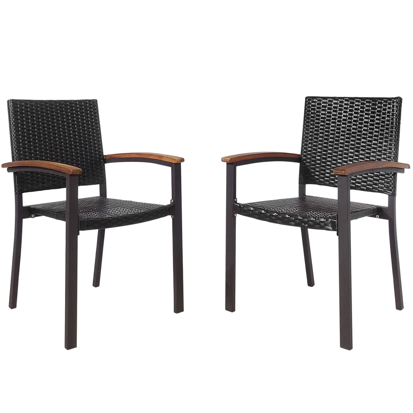 Outdoor Patio Wicker Dining Chairs, Set of 2 Patio Dining Chairs Options at Gallery Canada