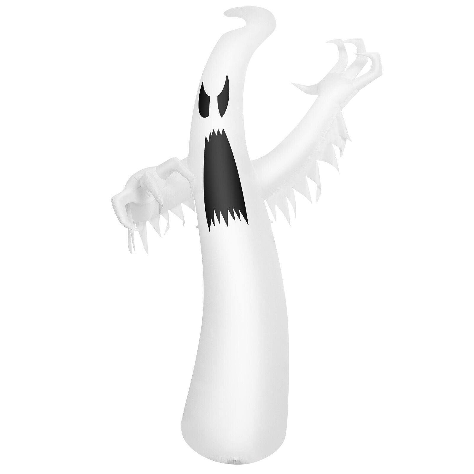 12 Feet Halloween Inflatable Ghost With LED Lights, White Halloween at Gallery Canada